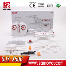 Drone SYMA X5UC con cámara HD de 2MP Altura del helicóptero Hold One Key Land 6 ejes RC Quadcopter VS SYMA X5SW Racing Drone SJY-X5UC